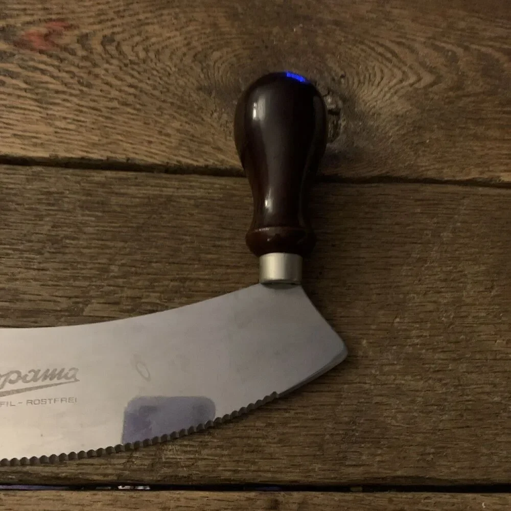 Vintage Copama Table Crescent Knife Chopped Vegetables